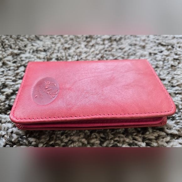 Rasberry Buxton Leather Wallet - Picture 4 of 7